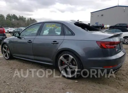 AUDI S4 PRESTIG 2019 vin WAUC4AF4XKA005721 from auto auction Copart