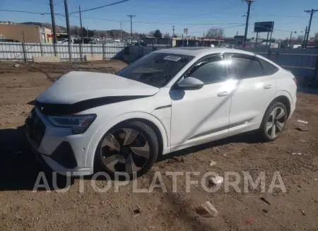 Audi E-Tron 2021 2021 vin WA13ABGEXMB007257 from auto auction Copart