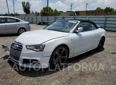 AUDI S5 PREMIUM 2016 vin WAUC4AFH3GN004008 from auto auction Copart