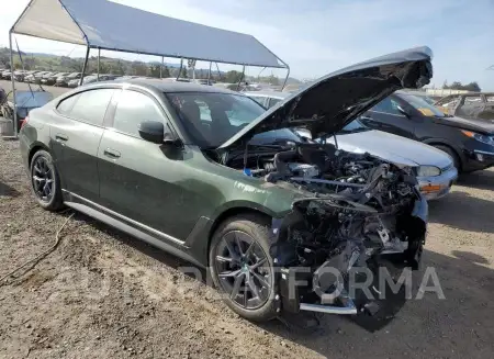 BMW I4 EDRIVE4 2023 vin WBY73AW03PFP00409 from auto auction Copart