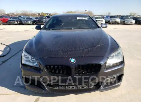 BMW 650 I GRAN 2015 vin WBA6B2C5XFD129983 from auto auction Copart