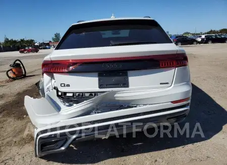 AUDI Q8 PREMIUM 2022 vin WA1EVBF19ND018266 from auto auction Copart