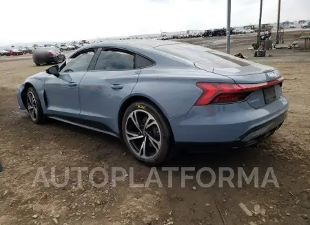 AUDI E-TRON GT 2022 vin WAUEJBFW7N7001524 from auto auction Copart