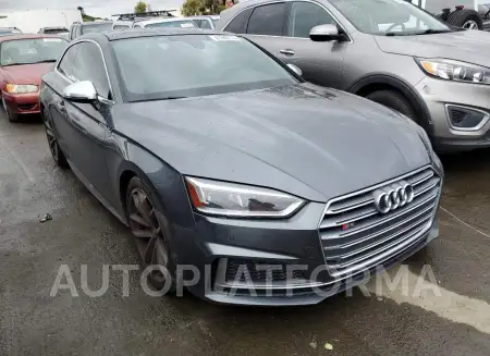 AUDI S5 PREMIUM 2018 vin WAUP4AF58JA028620 from auto auction Copart