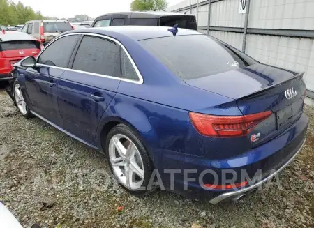 AUDI S4 PRESTIG 2018 vin WAUC4AF4XJA001392 from auto auction Copart