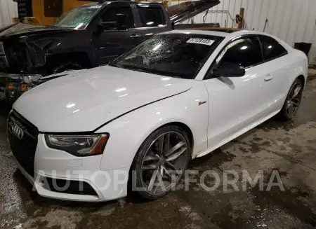 Audi S5 2016 2016 vin WAUC4AFRXGA053433 from auto auction Copart