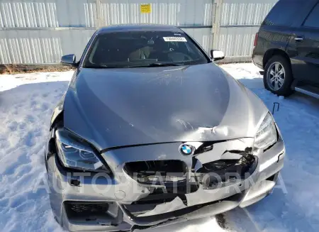 BMW 650 I 2015 vin WBA6B4C55FD761561 from auto auction Copart