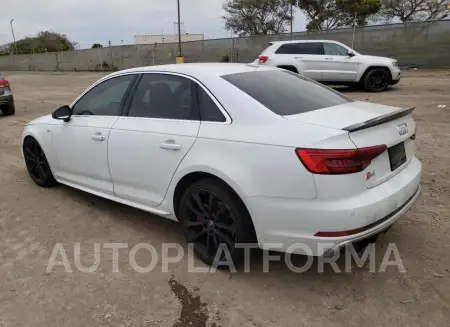 AUDI S4 PREMIUM 2018 vin WAUB4AF43JA003562 from auto auction Copart