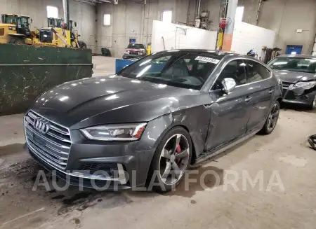 AUDI S5 PRESTIG 2018 vin WAUC4CF50JA032574 from auto auction Copart