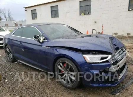 AUDI S5 PREMIUM 2018 vin WAUP4AF52JA002045 from auto auction Copart