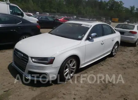 Audi S4 2015 2015 vin WAUDGAFL3FA001485 from auto auction Copart