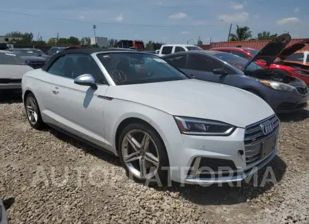 AUDI S5 PREMIUM 2018 vin WAUY4GF56JN019916 from auto auction Copart