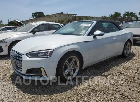 Audi S5 2018 2018 vin WAUY4GF56JN019916 from auto auction Copart