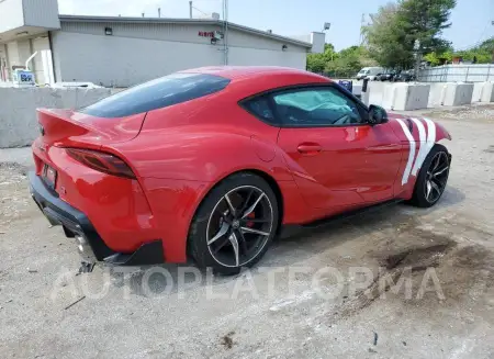 TOYOTA SUPRA BASE 2022 vin WZ1DB0C01NW048409 from auto auction Copart