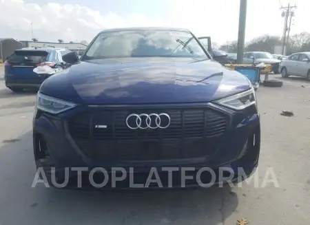 AUDI E-TRON SPO 2021 vin WA12AAGE6MB027589 from auto auction Copart