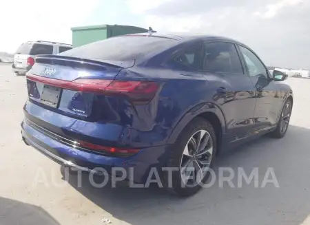 AUDI E-TRON SPO 2021 vin WA12AAGE6MB027589 from auto auction Copart