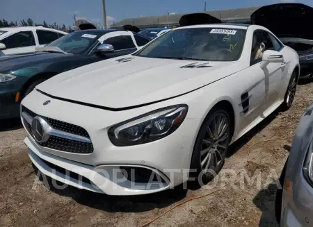 Mercedes-Benz SL450 2018 2018 vin WDDJK6GA2JF051701 from auto auction Copart