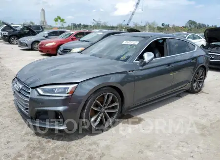 Audi S5 2018 2018 vin WAUB4CF51JA045555 from auto auction Copart