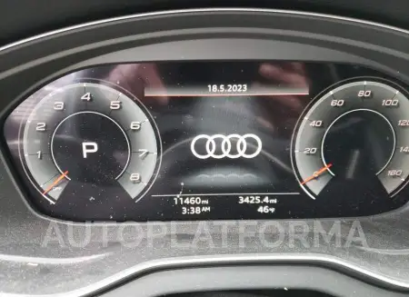 AUDI SQ5 PREMIU 2022 vin WA1B4AFY6N2029833 from auto auction Copart