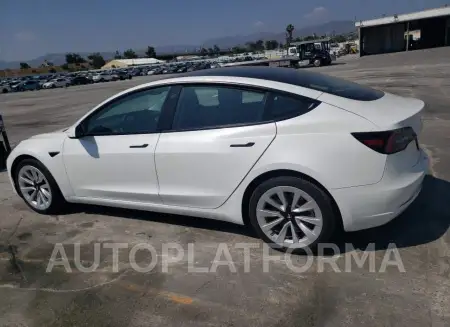 TESLA MODEL 3 2022 vin 5YJ3E1EB8NF137548 from auto auction Copart