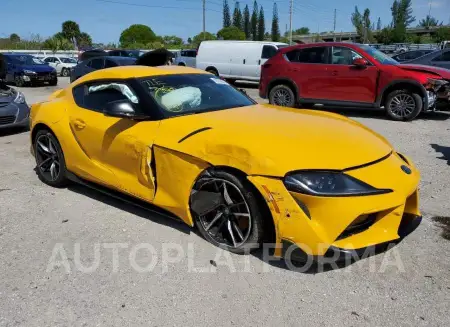 TOYOTA SUPRA BASE 2022 vin WZ1DB0C06NW046509 from auto auction Copart