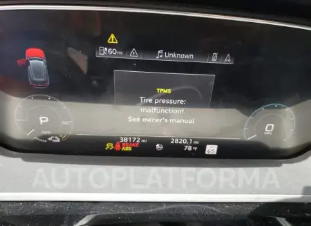 AUDI E-TRON PRE 2019 vin WA1VAAGEXKB020980 from auto auction Copart