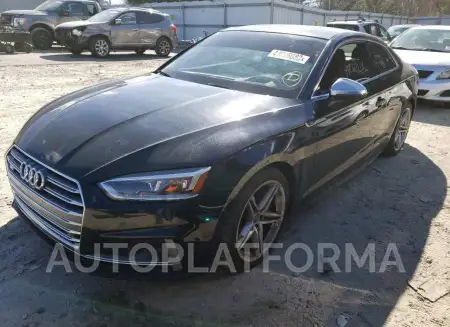 AUDI S5 PRESTIG 2018 vin WAUR4AF52JA005228 from auto auction Copart