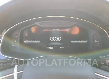 AUDI Q8 PREMIUM 2022 vin WA1EVBF11ND034767 from auto auction Copart