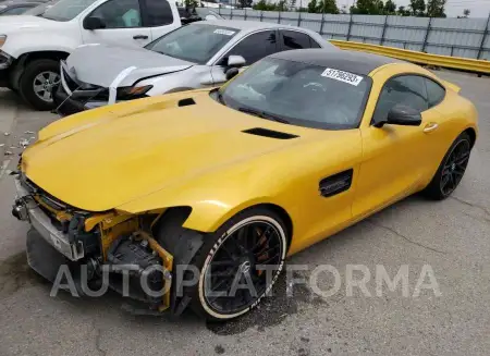 Mercedes-Benz AMG GT S 2017 2017 vin WDDYJ7JA1HA010161 from auto auction Copart