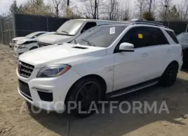 Mercedes-Benz ML63 AMG 2015 2015 vin 4JGDA7EB8FA484001 from auto auction Copart