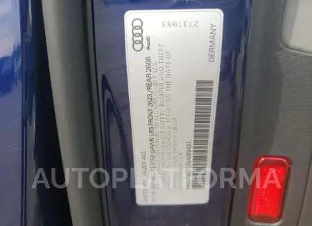 AUDI S5 PREMIUM 2019 vin WAUB4CF53KA069437 from auto auction Copart