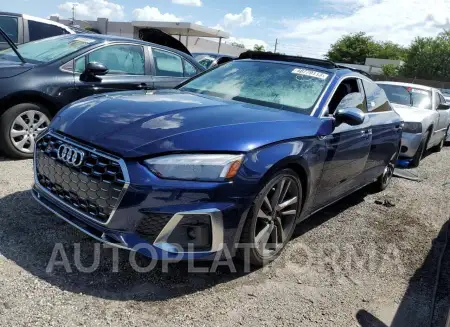 AUDI S5 PREMIUM 2022 vin WAUA4CF5XNA028013 from auto auction Copart