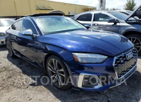 AUDI S5 PREMIUM 2022 vin WAUA4CF5XNA028013 from auto auction Copart