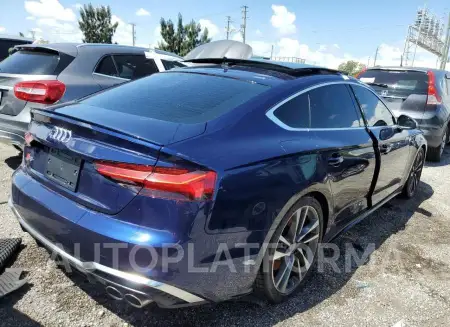 AUDI S5 PREMIUM 2022 vin WAUA4CF5XNA028013 from auto auction Copart