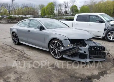 AUDI RS7 PERFOR 2016 vin WUAWRAFC3GN903718 from auto auction Copart