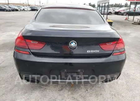 BMW 650 I GRAN 2015 vin WBA6B2C59FD799007 from auto auction Copart