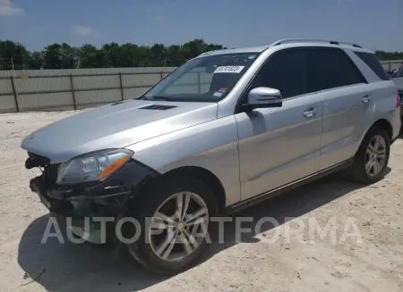 Mercedes-Benz ML350 2015 2015 vin 4JGDA5JB2FA607642 from auto auction Copart