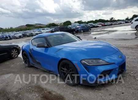 TOYOTA SUPRA BASE 2021 vin WZ1DB0C08MW036904 from auto auction Copart