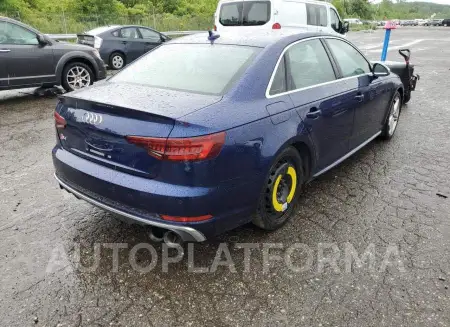 AUDI S4 PREMIUM 2018 vin WAUB4AF44JA199222 from auto auction Copart