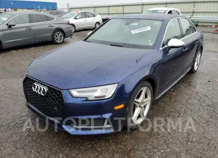 AUDI S4 PREMIUM 2018 vin WAUB4AF44JA199222 from auto auction Copart