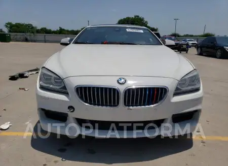 BMW 650 I GRAN 2015 vin WBA6B2C56FGB99112 from auto auction Copart