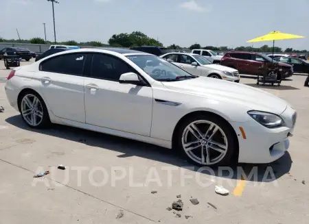 BMW 650 I GRAN 2015 vin WBA6B2C56FGB99112 from auto auction Copart