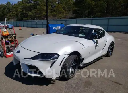 TOYOTA SUPRA BASE 2022 vin WZ1DB0C04NW047643 from auto auction Copart