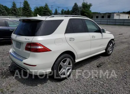 MERCEDES-BENZ ML 400 4MA 2015 vin 4JGDA5GB1FA559008 from auto auction Copart