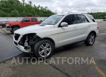 Mercedes-Benz ML350 2015 2015 vin 4JGDA5HBXFA595312 from auto auction Copart