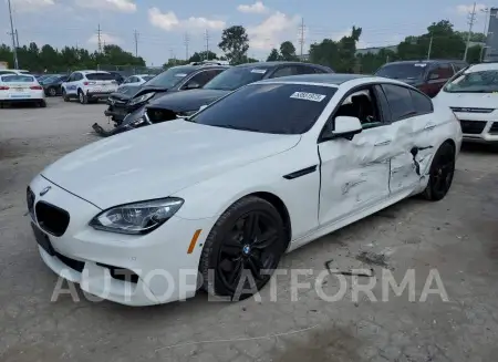 BMW 640 XI GRA 2015 vin WBA6B8C57FD452973 from auto auction Copart