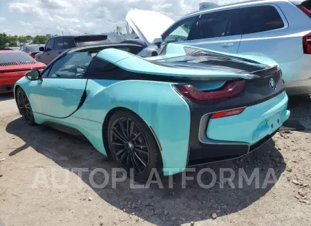 BMW I8 2019 vin WBY2Z6C5XK7D00987 from auto auction Copart