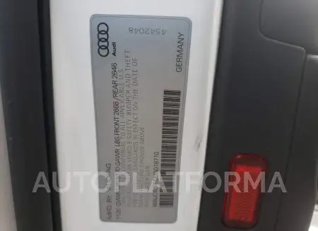 AUDI S5 PREMIUM 2021 vin WAUC4CF55MA018710 from auto auction Copart