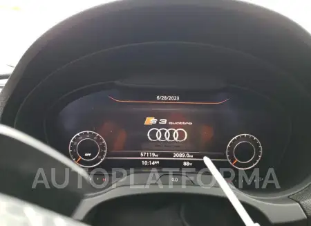 AUDI S3 PRESTIG 2018 vin WAUF1GFF3J1005889 from auto auction Copart