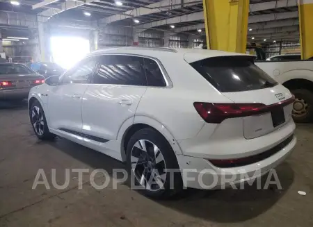 AUDI E-TRON PRE 2021 vin WA1VABGEXMB001869 from auto auction Copart